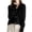 Black, variant on Gytharion Sweaters for Women Soft Comfy Button Down Shirts Fashion Solid Casual Long Sleeve Knitted Blouses