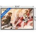 thumbnail image 3 of Attack on Titan - Wind Wall Poster, 22.375" x 34", Framed, 3 of 3