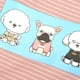 thumbnail image 3 of Sudadera y chaqueta acogedoras para cachorros con estampado divertido de dibujos animados Mono adorable a rayas para mascotas para perros pequeños, 3 of 5
