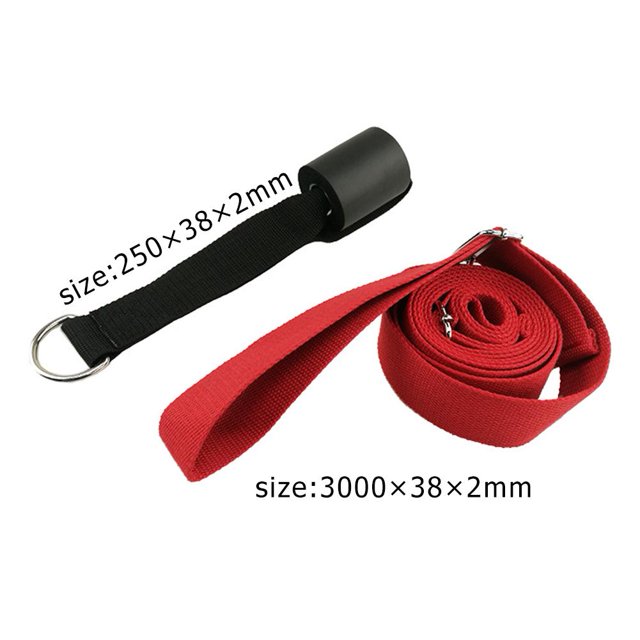 Pierna Camilla Puerta Deportes Yoga Ballet Banda Danza Ejercicio Suave Cinturón Rojo Sywqhk Para Estrenar