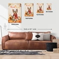 thumbnail image 5 of Happy Thanksgiving Yorkshire Terrier with Turkey Pumpkins Autumn Vibes Vertical Matte Canvas Poster Yorkie Dog Lover Gifts Wall Art Home Decor - 12018, 5 of 5