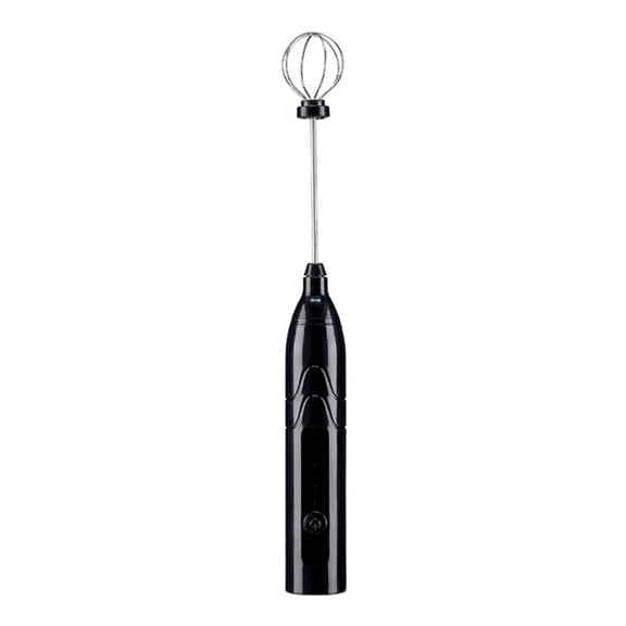 LSLJS Milk Frother Handheld,Electric Milk Foam Maker,3-speed USB Charging with 2 Replaceable Stainless Steel Whisk,Milk Foamer Whisk,Drink Mixer for Coffee, Lattes, Cappuccino, Eggbeater Kitchen