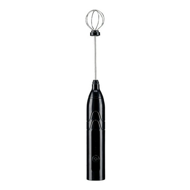 Xihbxyly Espumador de Leche de Acero Inoxidable, Batidor de Huevos de Doble Capa, Tres Velocidades Ajustables, Diseño Portátil, Perfecto para Capuchinos, Lattes, Chocolate Caliente y Amantes Del Café
