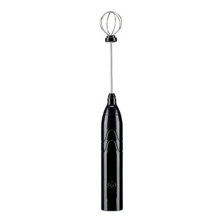 

XIAOFFENN Electric Portable Stainless Steel Foamer Milk Foamer Mixer Double Eggs Whisk