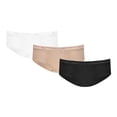 thumbnail image 2 of Pantaleta Hanes para Mujer, Corte Hipster Multicolor 3 Piezas Talla M, 2 of 4
