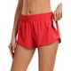 thumbnail image 1 of Shorts CRZ YOGA para mujer para correr 6.5 cm secado rápido rojo S, 1 of 4
