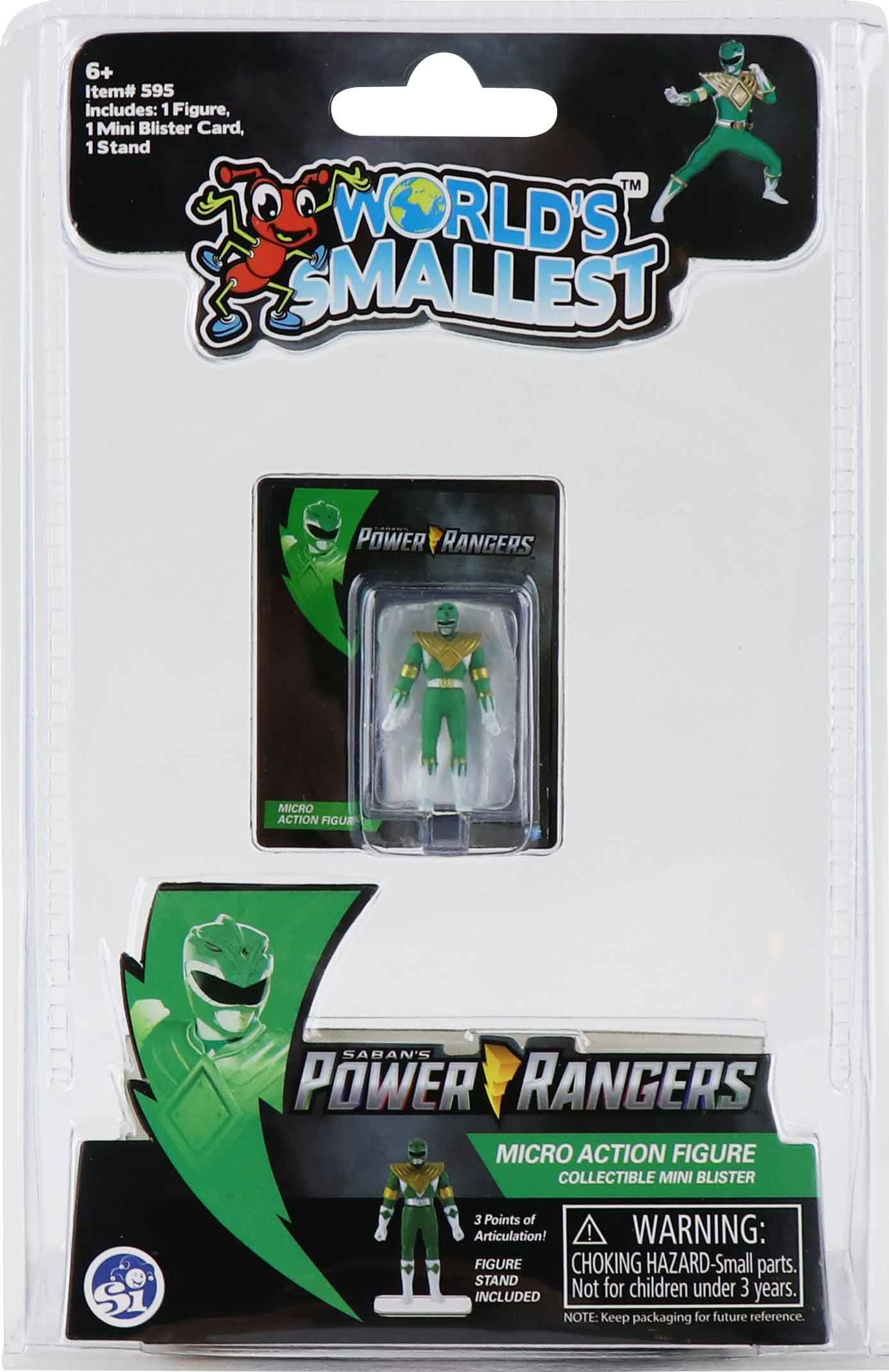 world's smallest power rangers