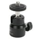 thumbnail image 2 of Cabeza De Bola Pequeña, Adaptador De Zapata Caliente Cabeza De Bola Tornillo Portátil De 1/4 Para Luz De Relleno Para Clip De Teléfono, 2 of 7