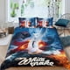 thumbnail image 2 of Serpiente Blanca Conjunto de sábanas temático, trío de piezas, cómodo y amigable con la piel, diseño único, regalo de decoración para el hogar para familiares, amigos y fans,173cm *218cm, 2 of 6