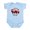 Sky Blue, variant on CafePress - Future Race Car Driver Cute Baby Boy Bodysuit - Baby Light Bodysuit, Size Newborn - 24 Months