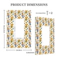 thumbnail image 3 of KLL Harvest Scarecrow Pattern Pattern Electrical Outlet Covers, 3" x 5" 1 Pack Electric Receptacle Plug Covers for Decorator Receptacle Outlet & Switch-Style U, 3 of 6