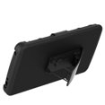 thumbnail image 3 of LG G6 Case, Mignova Rugged Plastic Heavy Duty Armor Holster Defender Full Body Protective Hybrid Case Cover with Kickstand and Belt Swivel Clip for LG G6 2017 Release (Black), 3 of 5