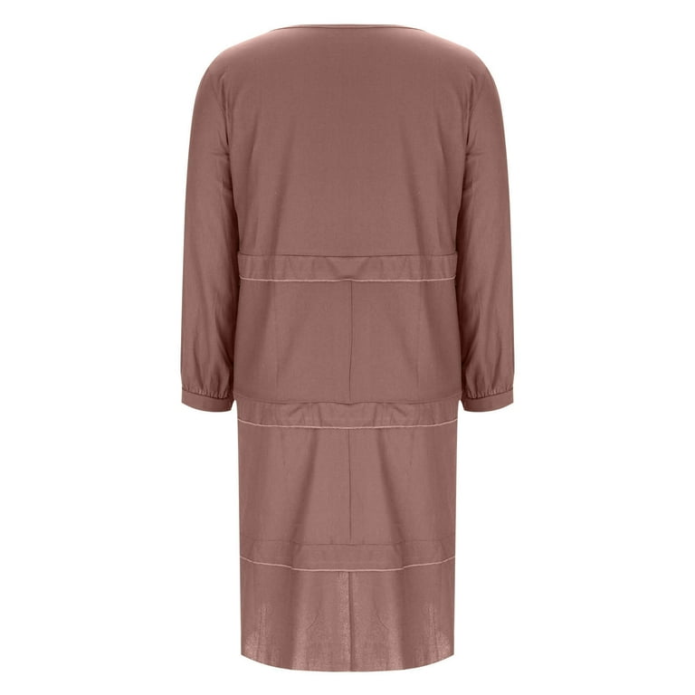 long sleeve midi day dress Women Bell Long Sleeve Midi Sweater Dress