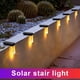 thumbnail image 2 of Luz de jardín con energía Solar para valla de escalera de Patio, lámpara de paisaje impermeable IP67, patio exterior, porche, jardín, Iluminación y accesorios Luz de colores blanca 8 piezas Bearachild HA073263-04, 2 of 6