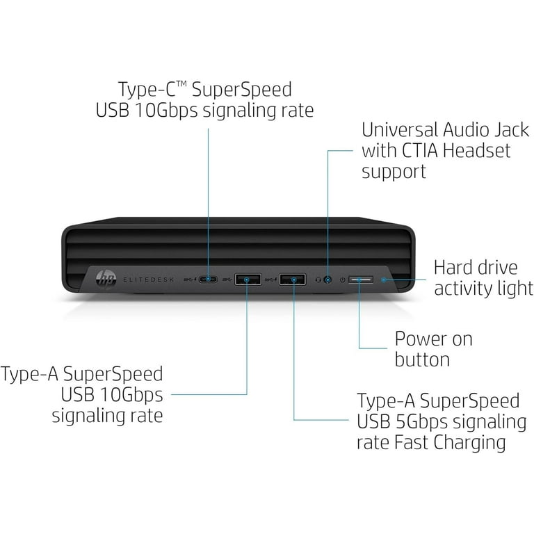 HP EliteDesk 800 G6 Business Mini Desktop Computers, Intel Octa-Core i7-10700, 16GB, 1TB SSD HP EliteDesk 800 G6 Business Mini Desktop Computers, Intel Octa-Core i7-10700, 16GB, 1TB SSD