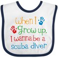 thumbnail image 3 of Inktastic Future Scuba Diver Childs Diving Boys or Girls Baby Bib, 3 of 4