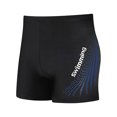 thumbnail image 1 of Qopobobo Mens Swim Trunks with Compression Men's Swimming Trunks Slim Light Proof Breathable Embarrassed Proof Printed In The Side Size for XXXXL,Blue, 1 of 5