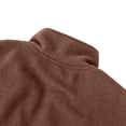 thumbnail image 6 of WIZUTIZ Men's Fleece Vest Multi-Zipper Pocket Stand Collar Sleeveless Fishing Outerwear Polyester Insulated Warm for Winter Outdoor Daily Casual Wear, 6 of 6