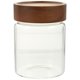 thumbnail image 1 of Glass Canister Food Holder Wide Opening Dry Food Storage Kitchen Organization Transparent 350ml 1Set, 1 of 5