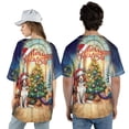 thumbnail image 5 of Merry Christmas Brittany Spaniel Santa Hat Xmas Tree Winter Holiday All Over Print 3D Baseball Shirt Brittany Dog Lover Gifts Idea Softball Sport - 01013, 5 of 6