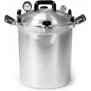 Presto 16-Quart Pressure Canner and Cooker 01745,Works on gas and
