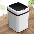 thumbnail image 4 of Cubo de basura de inducción Cubo de basura inteligente eléctrico para el hogar con tapa 12L Cubo de basura Smart Home, 4 of 4