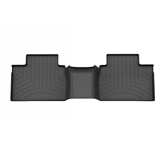 WeatherTech Custom Fit FloorLiners compatible with 2025-2026 Toyota Camry - 2nd Row, Black