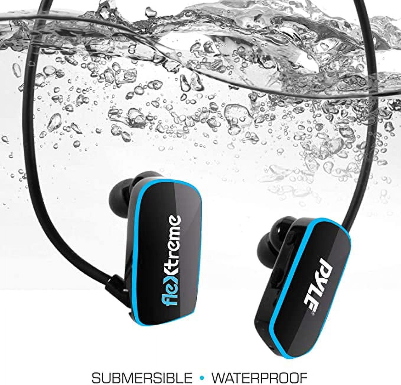 Pyle V2 Flextreme Sports Wearable Headset Music Player 8GB Underwater Swimming Jogging Gym Earphone