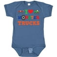 thumbnail image 3 of Inktastic I Love Trucks Boys or Girls Baby Bodysuit, 3 of 5