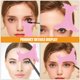 thumbnail image 3 of OULII Ayuda Para Maquillaje De Ojos En Rosa Con Plantilla Para Delineador Y, 3 of 8