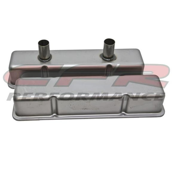 CFR  1958-86 Chevy Small Block 283-305-327-350-400 Circle Track Racing Steel Valve Covers - Raw