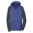 thumbnail image 5 of District Young Men's Lightweight Fleece Raglan Hoodie - DT196, 5 of 6