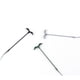 thumbnail image 2 of Luz ferroviaria Mini tren farola Advancent DIY 3V lámparas LED Metal ligero decoraciones de jardín Negro, 2 of 6
