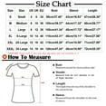 thumbnail image 2 of New & trending Womens Tops Long Sleeve Women's V-Neck Casual Trumpet 3/4 Sleeve Independence Day Printed Buttoned Basic Ruched Corset Tunic Tops Pleated T-Shirts Blouses, Red XL, 2 of 4