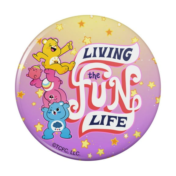 Care Bears: Unlock the Magic Living the Fun Life Pinback Button Pin