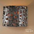 thumbnail image 2 of Uttermost Alita 1 Light Metal Wall Sconce in Aged Black, 2 of 2