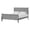Gray, variant on Furniture of America Toni Transitional Solid Wood Panel Full Bed in Black