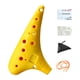 thumbnail image 2 of Ocarina de 12 agujeros, instrumento musical compacto para adultos, amantes de la música y principiantes. Amarillo, 2 of 9