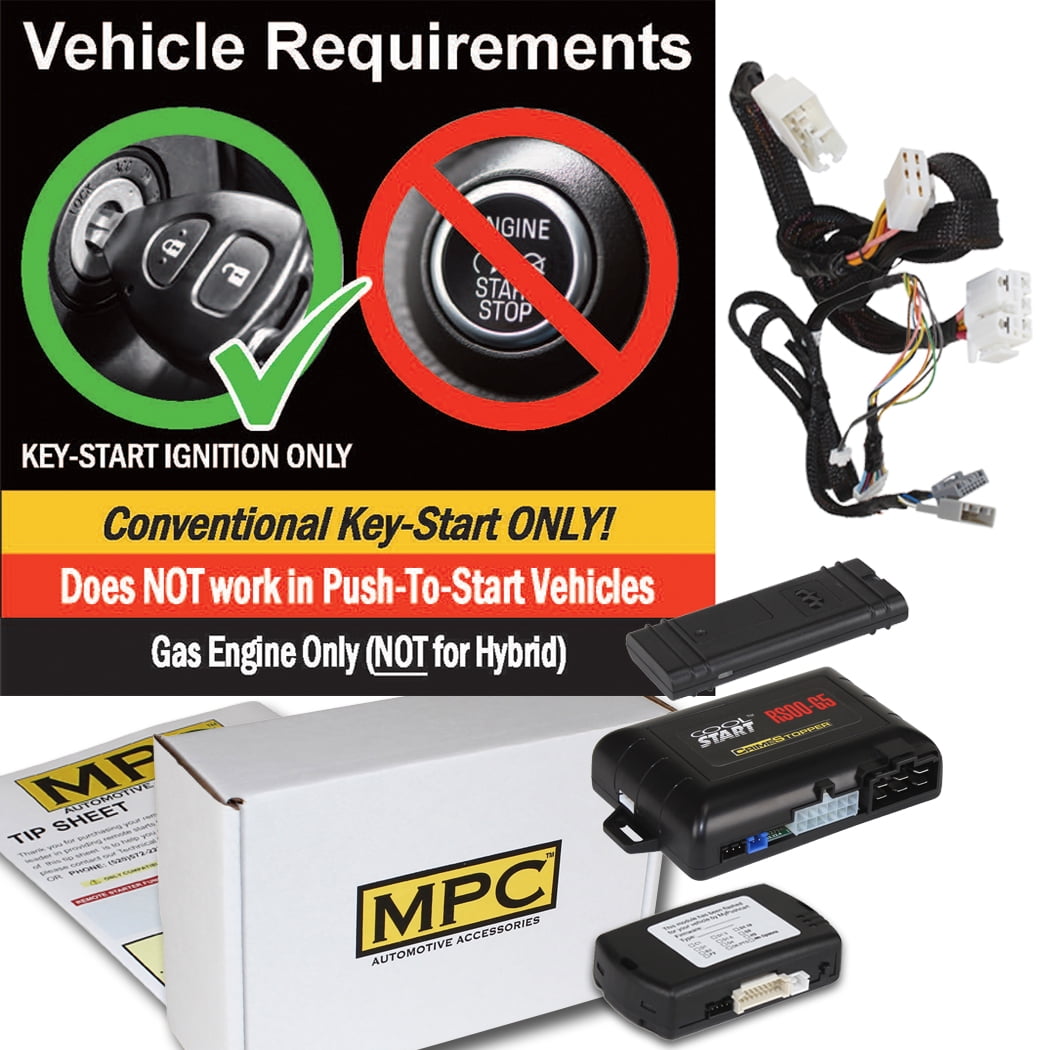 Smartphone Or OEM Activated Remote Start For 2012-2015 ...