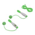 thumbnail image 4 of Cuerda para saltar con contador, cuerda para saltar inalámbrica, 4 modos, equipo de ejercicios de alambre de acero ajustable para ejercicio, verde, 4 of 10