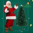 thumbnail image 3 of Costway 5 FT Artificial Xmas Tree with 170 Branch Tips 257 Warm White LED Lights, 3 of 10