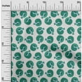thumbnail image 2 of oneOone Cotton Cambric Dark Teal Green Fabric Pomegranate Diy Clothing Quilting Fabric Print Fabric By Yard 42 Inch Wide, 2 of 4