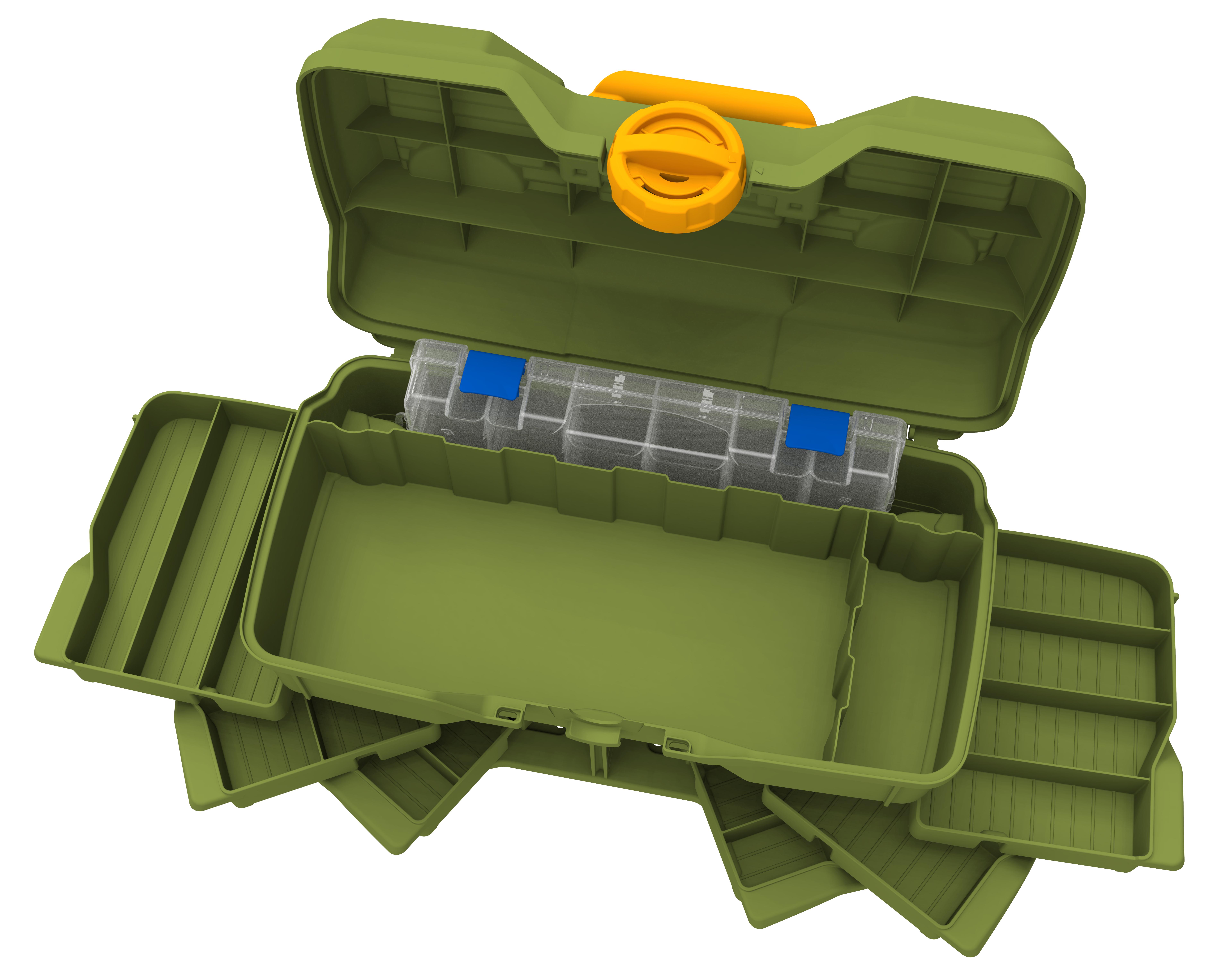 Flambeau Outdoors NextGen 6/0 Large Tackle Box, Green photo 7