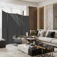 thumbnail image 3 of Room Divider-4 Panels Folding Privacy Screens, Partition Room Dividers Wall for Separation, Home, Office, Classroom, Studio, 3 of 7
