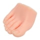 thumbnail image 4 of Práctica Modelo De Pie Falso, Exhibición De Entrenamiento De Arte De Uñas Modelo De Medio Pie Falso Color De Piel Claro Práctica De Tatuaje Modelo De Pie De Silicona, 4 of 7