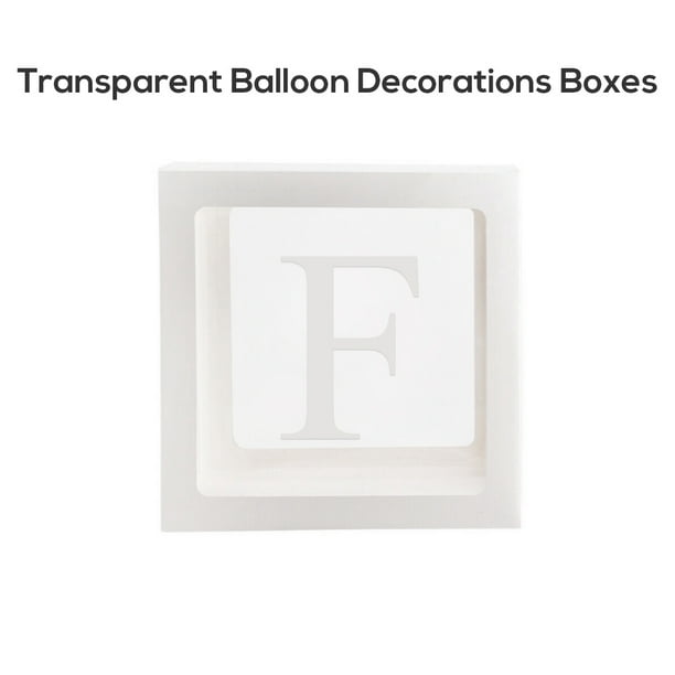 Abody Baby Shower Decorations For Girl Balloon Box Transparent Balloon Decorations Boxes For Baby First Birthday Party Girls Birthday Party Home Decor Baby Girl Favors Walmart Com Walmart Com