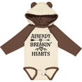 thumbnail image 3 of Inktastic Boys Valentines Day Breaking Hearts Boys Long Sleeve Baby Bodysuit, 3 of 5