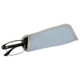 thumbnail image 4 of M+ Mens Rectangular Flat Metal Reading Glasses 3.25 Ash in Classic Matte Black, 4 of 12