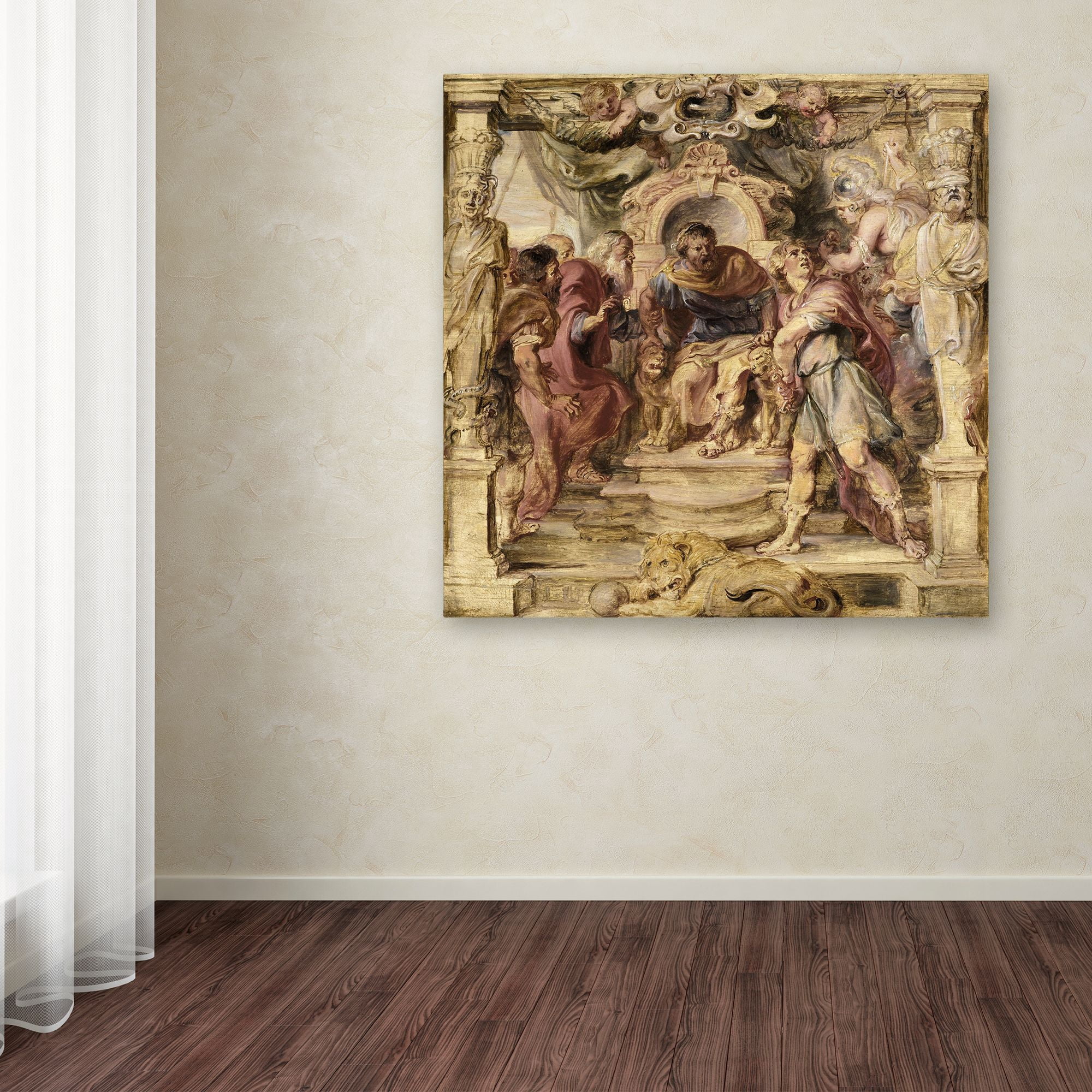 Trademark Fine Art 'The Wrath Of Achilles' Canvas Art by Peter Paul Rubens