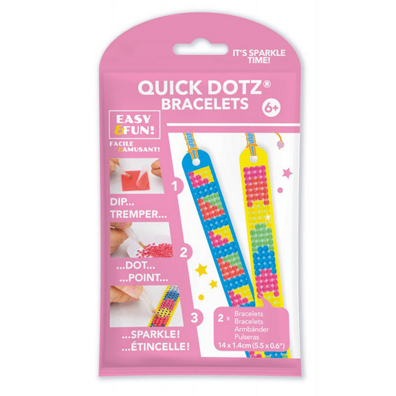Diamond Dotz  Dotzies - Neon Bracelet Diamond Painting Kits for Kids - Diamond Art Kits a Relaxing Creative Craft Kit with Dotz Gems